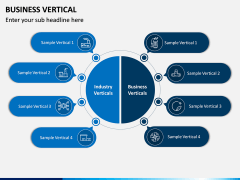 Business Vertical PPT Slide 1