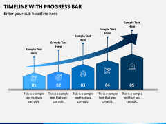 Timeline With Progress Bar PPT Slide 6