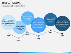 Bubble Timeline PPT Slide 5