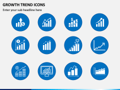 Growth Trend Icons PPT Slide 2