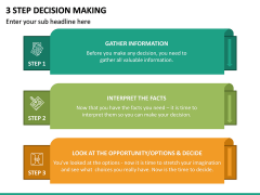 3 Step Decision Making PPT Slide 6