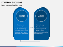 Strategic Decisions PPT Slide 8