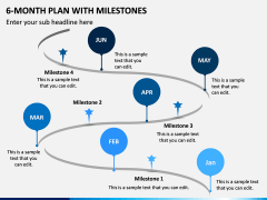 6 Month Plan With Milestones PPT Slide 5