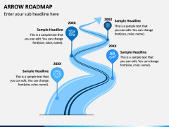 Arrow Roadmap PPT Slide 1