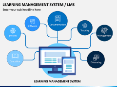 Learning Management System PPT Slide 1