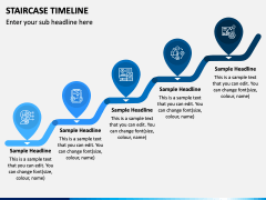 Stairs Timeline PPT Slide 3