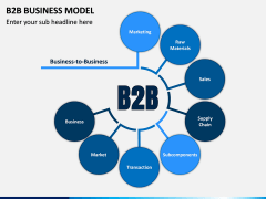 B2B Business Model PPT Slide 1