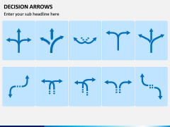 Decision Arrows Multicolor Combined