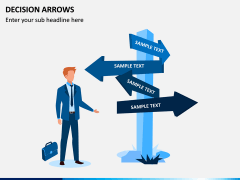 Decision Arrows PPT Slide 1