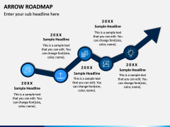 Arrow Roadmap PPT Slide 6