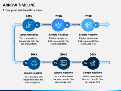 Arrow Timeline PPT Slide 6