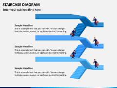 Staircase Diagram PPT Slide 12