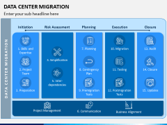 Data Center Migration PPT Slide 1