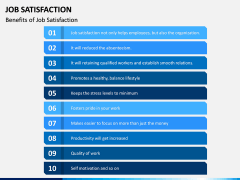 Job Satisfaction PPT Slide 10