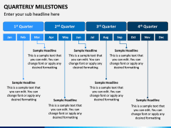 Quarterly Milestone PPT Slide 7