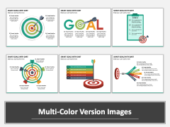 Smart Goals With Dart Multicolor Combined