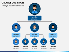 Creative Organizational Chart PPT Slide 3