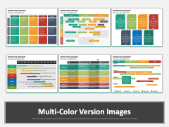 Marketing Roadmap Multicolor Combined