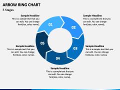 Arrow Ring Chart PPT Slide 3