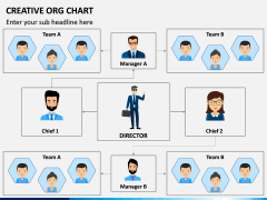 Creative Organizational Chart PPT Slide 4