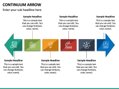 Continuum Arrow PPT Slide 4