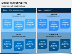 Sprint Retrospective PPT Slide 3