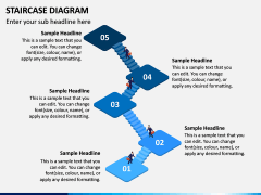 Staircase Diagram PPT Slide 7