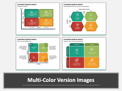 Customer Growth Matrix Multicolor Combined