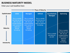 Business Maturity Model PPT Slide 4