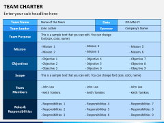 Team Charter PPT Slide 2