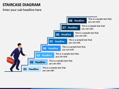 Staircase Diagram PPT Slide 8