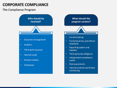 Corporate Compliance PPT Slide 6