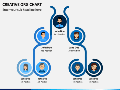 Creative Organizational Chart PPT Slide 6