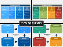 Technology Business Management PPT Cover Slide