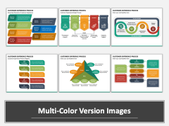 Customer Experience Process Multicolor Combined