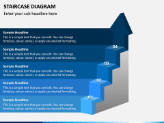 Staircase Diagram PPT Slide 5