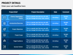 Project Details PPT Slide 1