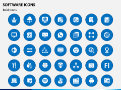 Software Icons PPT Slide 1