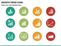 Growth Trend Icons PPT Slide 5