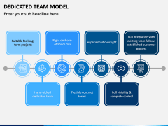 Dedicated Team Model PPT Slide 8