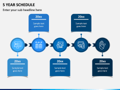 5 Year Schedule PPT Slide 1