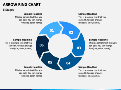 Arrow Ring Chart PPT Slide 4