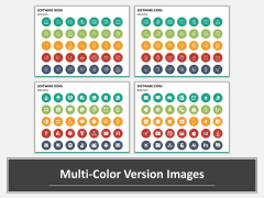 Software Icons Multicolor Combined