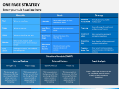 One Page Strategy PPT Slide 8