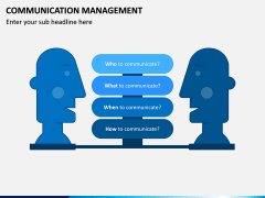 Communication Management PPT Slide 1