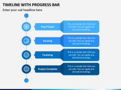 Timeline With Progress Bar PPT Slide 2