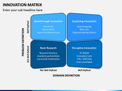 Innovation Matrix PPT Slide 3