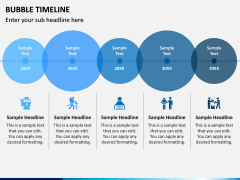 Bubble Timeline PPT Slide 6