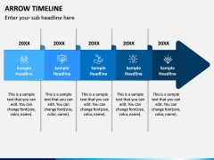 Arrow Timeline PPT Slide 5