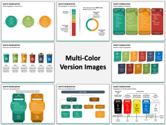 Waste Segregation Multicolor Combined